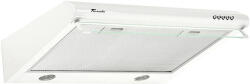Tornado Hota Hota Traditionala, 50 cm, 380 m³/h, 3 Trepte, Filtru Aluminiu 5 Straturi, Iluminare LED, 65 dB, Alb (10945) Hota