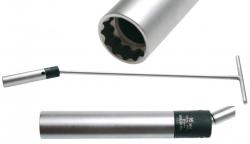 BGS technic gyertyakulcs csuklós 550 mm T nyéllel, max: 20Nm nyomatékkal, M16 (BGS-146)