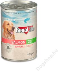 BonaCibo CANNED DOG FOODS SALMON 400g - dogshop