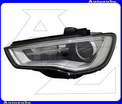 AUDI A3 3-ajtós 2012.09-2016.03 /8V/ Fényszóró bal XENON (D3S/LED) króm házas, motorral (izzó és elektronika nélkül) TYC 20-14572-06-2