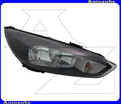 FORD FOCUS MK3 2014.10-2020.02 Fényszóró jobb fekete házas (H7/H1) motorral TYC 20-15005-15-2