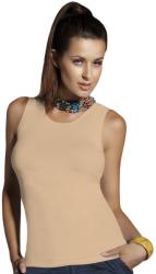 Babell Памучен потник в бежов цвятeh-6552-beige - Бежов, размер s