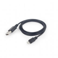 Gembird Cablexpert USB -> Lightning kábel 2m fekete (CC-USB2-AMLM-2M)