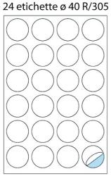 MARKIn Etichete rotunde 24/A4 O40 100/cut, 10 cutii/set (A5546SKU) - viamond
