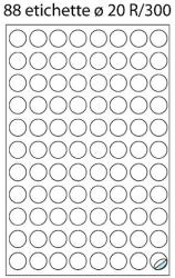 MARKIn Etichete rotunde 88/A4 O20 100/cut (A5229) - viamond