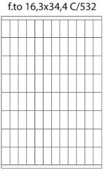 MARKIn Etichete 96/A4 16.3x35.4 100/cutie, 10 cutii/set (A3049SKU) - viamond