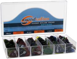 Soundsation SPT-600-BOX - Tiszta nylon pengető doboz (600 db) - D563D