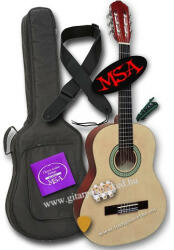 MSA MI-39 NA, 4/4-es klasszikus gitár szett 2