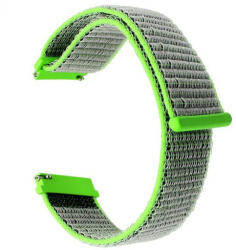 iUni Curea ceas Smartwatch Garmin Fenix 7X / 6X / 5X Plus / 5X / 3 HR / 3, 26 mm iUni Soft Nylon Sport, Electric Green (510397)