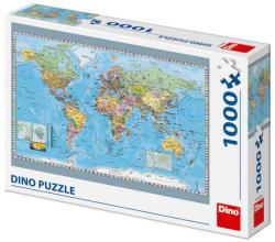 Dino Politikai világtérkép 1000 db-os (532489) (67298)