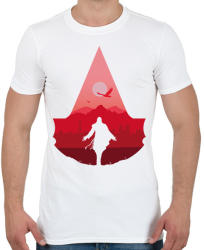 printfashion Assassin's Creed - Férfi póló - Fehér (1911226)