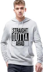 THE ICONIC Hanorac Barbati Gri - Straight Outta Arad