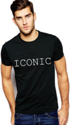 THEICONIC Tricou negru barbati - ICONIC