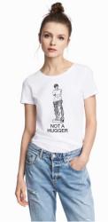 THEICONIC Tricou dama alb - Not a hugger