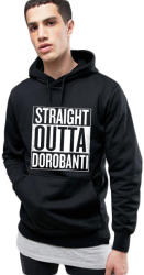 THE ICONIC Hanorac Barbati Negru - Straight Outta Dorobanti