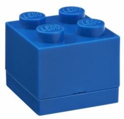 LEGO® Mini cutie LEGO® 4 - albastru 46 x 46 x 43 mm (SL40111731)