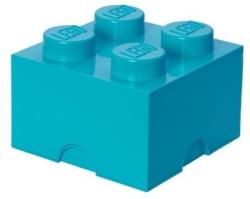 LEGO® Cutie de depozitare LEGO® 4 - turcoaz 250 x 250 x 180 mm (SL40031743)