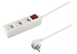 Nedis 3 Plug 1.5 m Switch (EXSO315F2WT)