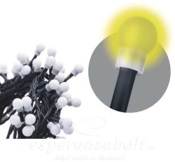 EMOS 200 LED-es fényfüzér időzítővel 20 m - meleg fehér (ZY1601T)