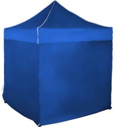 Expodom Gyorsan összecsukható sátor 2x2m - acél, Kék, 4 oldalfal