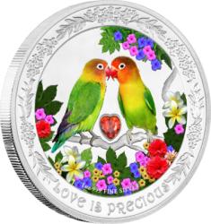 Nz Mint Сребърна монета „Любовта е безценна, Неразделки (2010156)