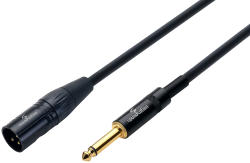 Soundsation WM-PCXMJ10 - Wiremaster hangfalkábel: XLR(papa)-6.3mm Jack MONO / 1x2.5 mm2 / 10m - R389R