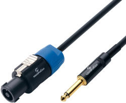 Soundsation WM-PCSJ5 - Wiremaster hangfalkábel: Speakon-6.3mm Jack MONO / 1x2.5 mm2 / 5m - R375R