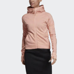 Adidas Women Z. N. E. Fast-Release Mesh Hoodie Orange