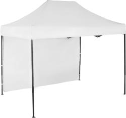 Expodom Gyorsan összecsukható sátor 2x3m - acél, Fehér, 1 oldalfal