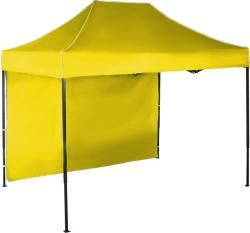 Expodom Gyorsan összecsukható sátor 2x3m - acél, Sárga, 1 oldalfal
