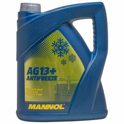 MANNOL 4114 AG13+ Advanced Antifreeze, fagyálló koncentrátum, sárga, 5lit (4114-5)