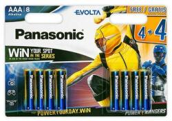 Panasonic Evolta AAA 8 db elem (LR03EGE-8BW-4+4F)