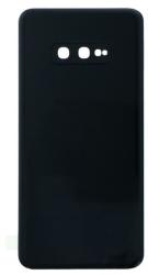 Samsung tel-szalk-015822 Gyári Samsung Galaxy S10e fekete akkufedél, hátlap, hátlapi kamera lencse (tel-szalk-015822)