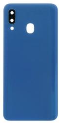 tel-szalk-015859 Samsung Galaxy A40 kék akkufedél, hátlap, hátlapi kamera lencse (tel-szalk-015859)