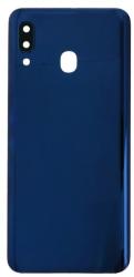 tel-szalk-015861 Samsung Galaxy A20 kék akkufedél, hátlap, hátlapi kamera lencse (tel-szalk-015861)