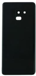  tel-szalk-015878 Samsung Galaxy A8 Plus (2018) fekete akkufedél, hátlap, hátlapi kamera lencse (tel-szalk-015878)