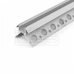 Topmet LED profil UNI-TILE12 PLUS 270° csempe LED profil 2000mm (G3000620)
