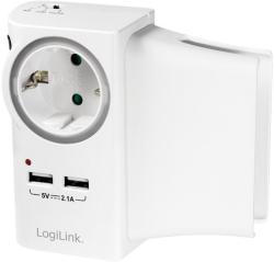 LogiLink 1 Plug +2 USB (PA0165)