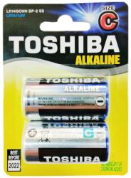 Toshiba Set 2 baterii alcaline Toshiba, R14
