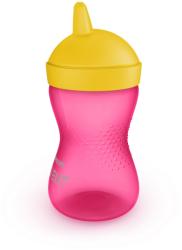 Philips Avent Cana Philips AVENT 300 ml Grippy cu muștiuc tare girl (AGS855590)