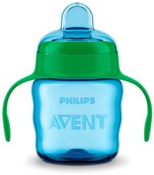Philips Avent Avent cana pentru primele înghițitoare Classic 200 ml cu mânere de băiat (AGS854371)