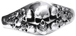 BeSpecial Bratara argint 925 cu cranii (BCG0008)
