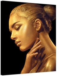AA Design Tablou portret de femeie auriu Subtilitate (GLDSBT373)