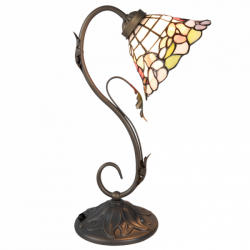 Tiffany Lighting Fanny TIF-11501 Tiffany asztali lámpa (FIL5LL-5920) - kecskemetilampa