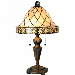 Tiffany Lighting Claudia TIF-2701 Tiffany asztali lámpa (FIL5LL-5408) - kecskemetilampa