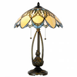 Tiffany Lighting Natan TIF-9101 Tiffany asztali lámpa (FIL5LL-5320) - kecskemetilampa