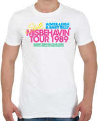 printfashion Tour 1989 - Férfi póló - Fehér (1918882)