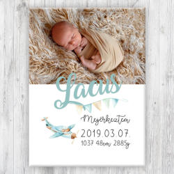  Vászonképek Gyerekszobába Kisfiú - 50x40 cm