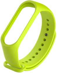  Okosóra szilikon szíj - Xiaomi Mi Band 4 / Band 3 - zöld szilikon - tokgalaxis