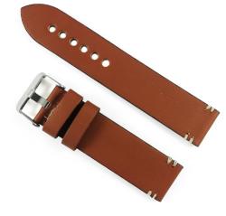  Curea de ceas Maro-deschis din piele naturala - 20mm, 22mm, 24mm, 26mm - WZ3400 (WZ3400)